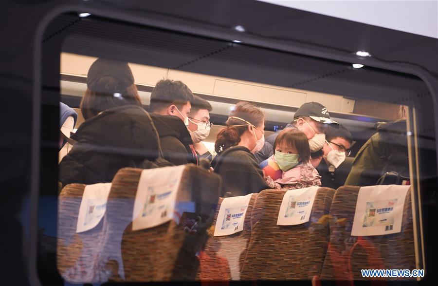 CHINA-WUHAN-RAILWAY-INBOUND SERVICE-RESUMPTION (CN)