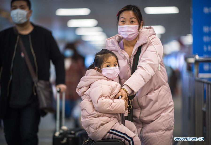 CHINA-WUHAN-RAILWAY-INBOUND SERVICE-RESUMPTION (CN)