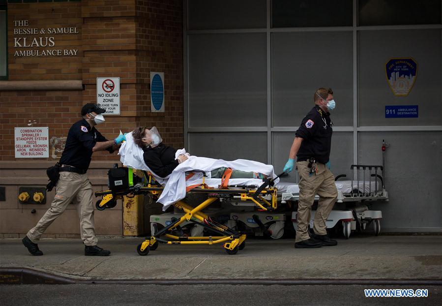 U.S.-NEW YORK-COVID-19-DEATH TOLL
