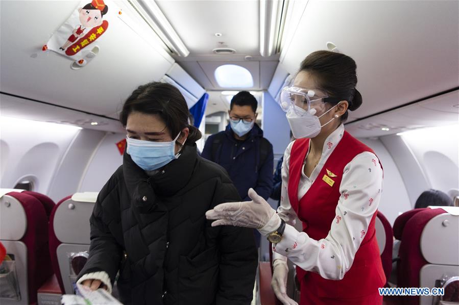 CHINA-HUBEI-FLIGHT RESUMPTION (CN)