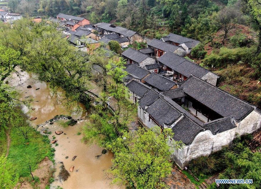 CHINA-HENAN-XIHE ANCIENT VILLAGE-SPRING SCENERY (CN)