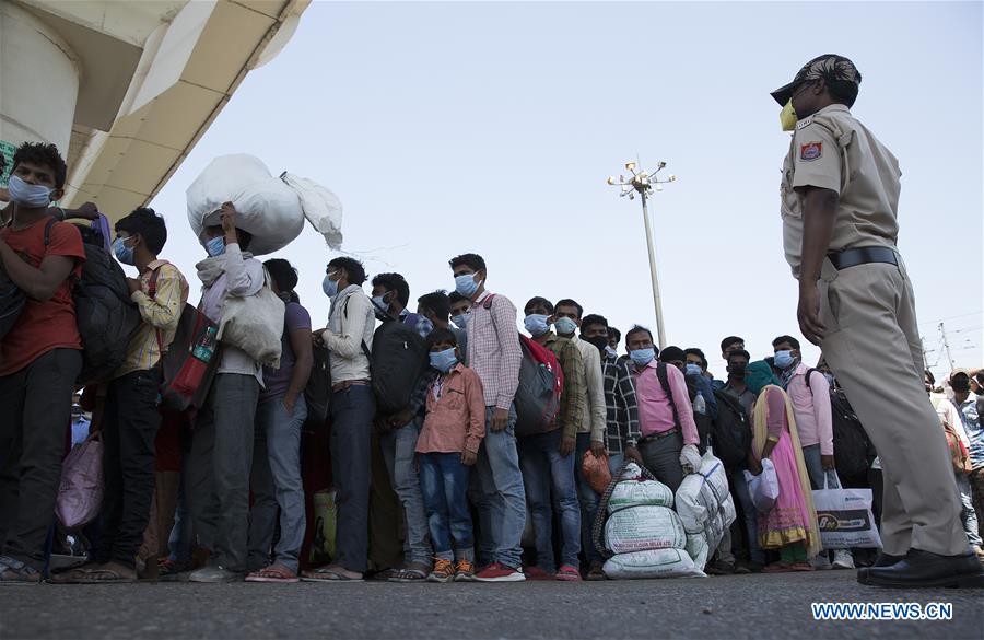 INDIA-NEW DELHI-COVID-19-LOCKDOWN