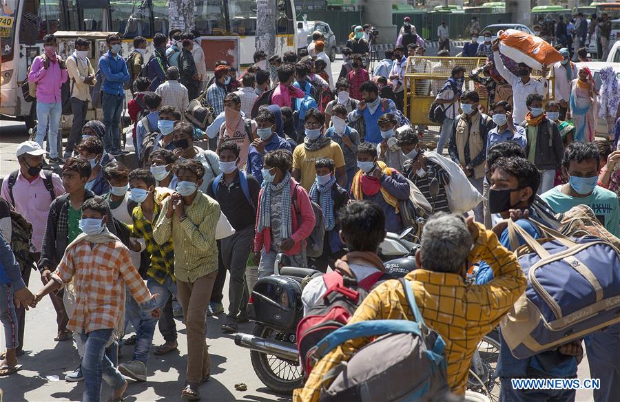 INDIA-NEW DELHI-COVID-19-LOCKDOWN