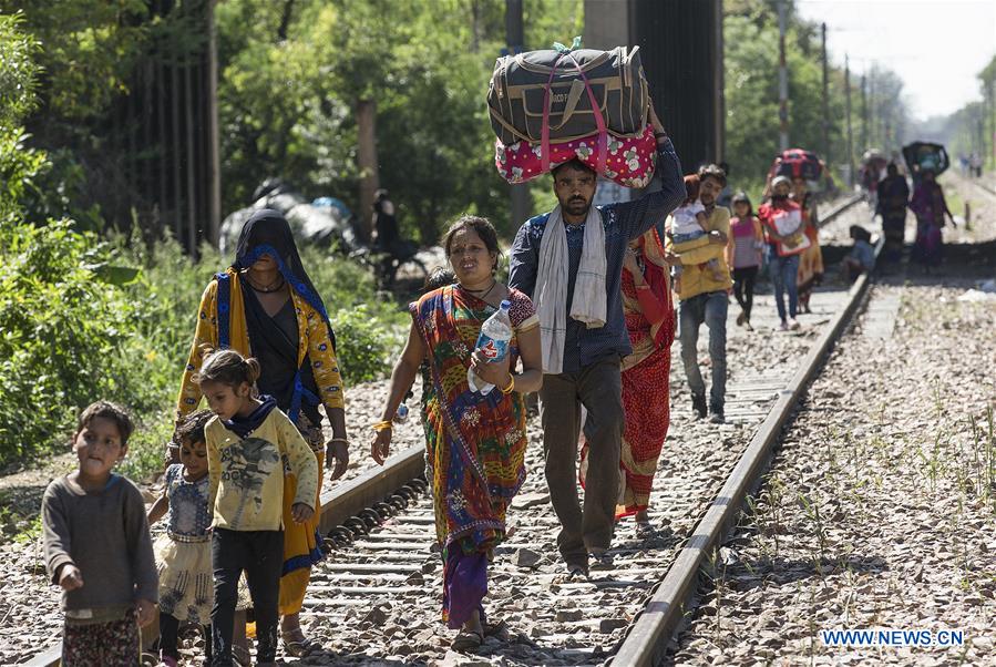 INDIA-NEW DELHI-COVID-19-LOCKDOWN