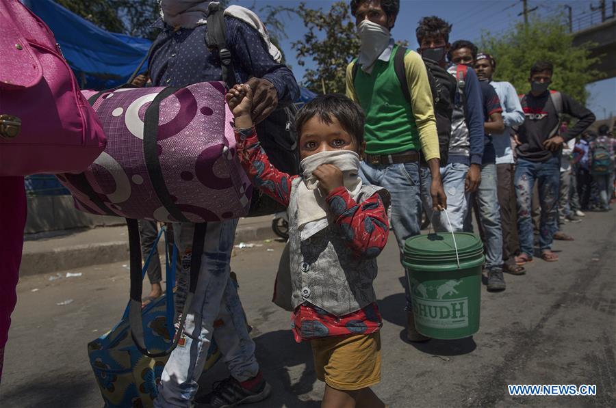 INDIA-NEW DELHI-COVID-19-LOCKDOWN