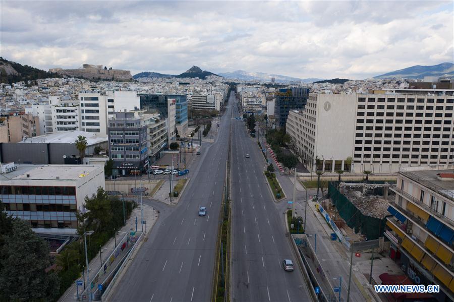 GREECE-ATHENS-LOCKDOWN-COVID-19-CASES