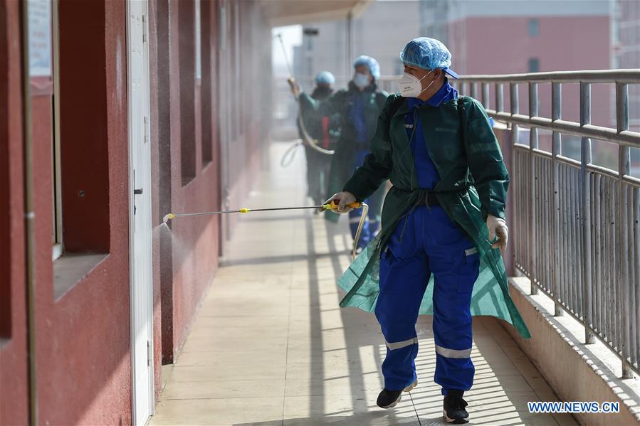 CHINA-INNER MONGOLIA-HOHHOT-CLASS RESUMPTION-DISINFECTION (CN)