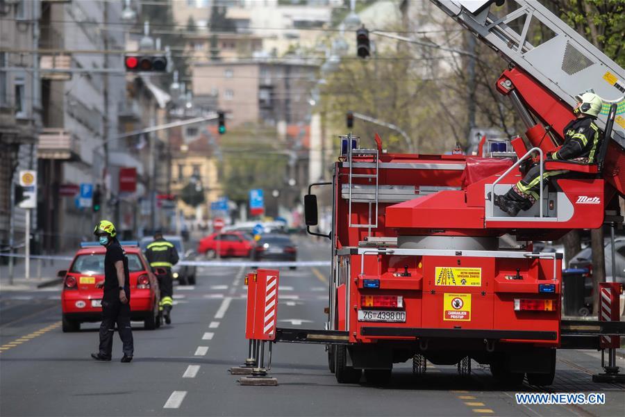 CROATIA-ZAGREB-EARTHQUAKE-AFTERMATH