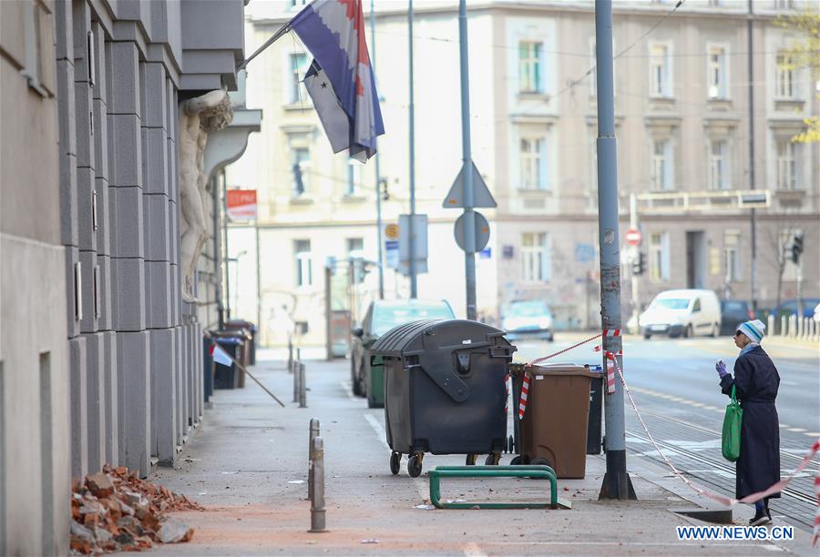 CROATIA-ZAGREB-EARTHQUAKE-AFTERMATH