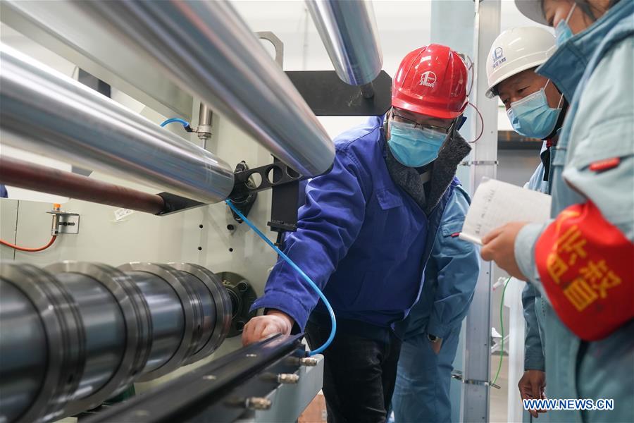 CHINA-JIANGSU-MELT-BLOWN NONWOVEN FABRIC-PRODUCTION LINE (CN)