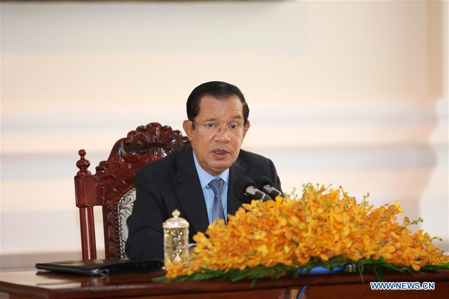 CAMBODIA-PHNOM PENH-PM-PRESS CONFERENCE-COVID-19