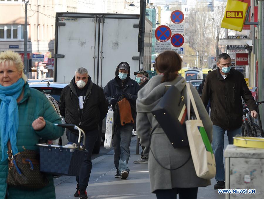AUSTRIA-VIENNA-COVID-19-FACIAL MASKS