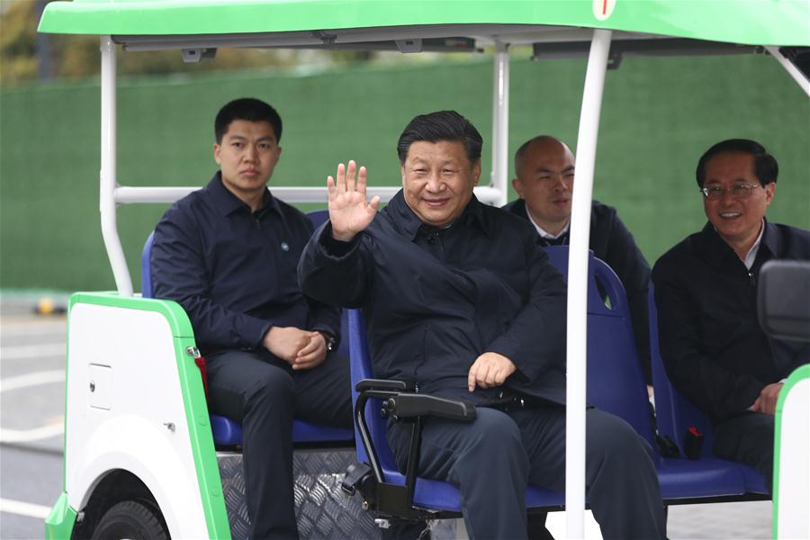 Xi Inspects East China County