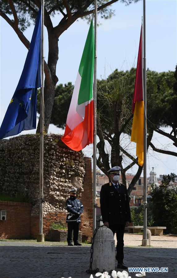 ITALY-ROME-COVID-19-MEMORIAL CEREMONY