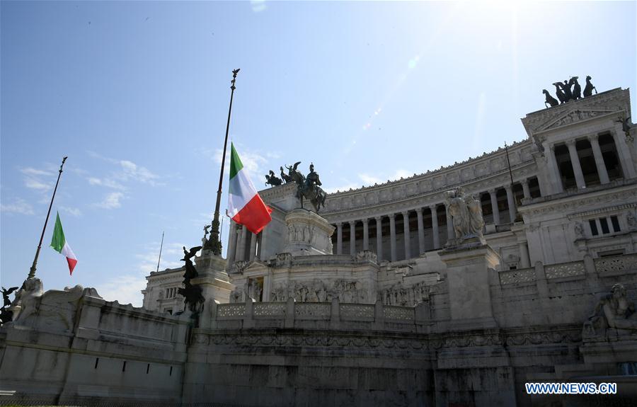 ITALY-ROME-COVID-19-MEMORIAL CEREMONY