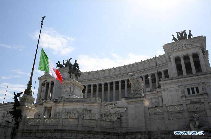 ITALY-ROME-COVID-19-MEMORIAL CEREMONY