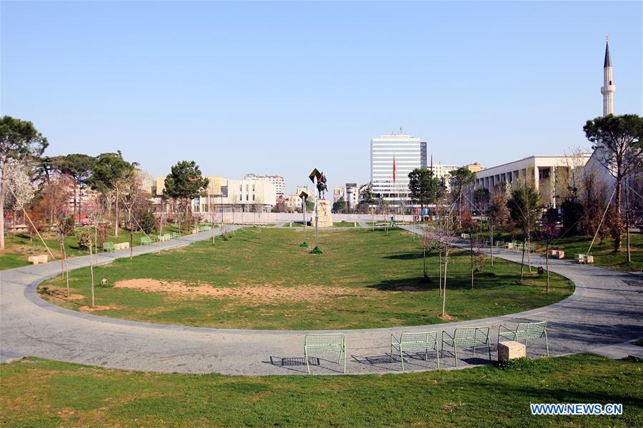 ALBANIA-TIRANA-COVID-19