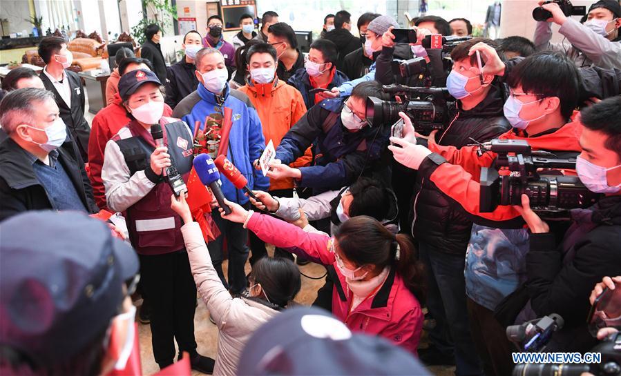 CHINA-HUBEI-WUHAN-LI LANJUAN-MEDICAL STAFF-RETURN FROM HUBEI (CN)