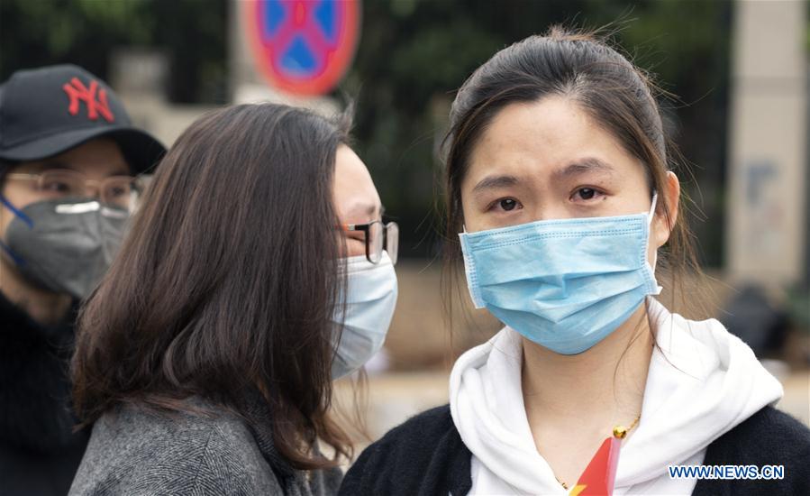 CHINA-WUHAN-MEDICAL STAFF FROM SHANDONG-RETURNING (CN)