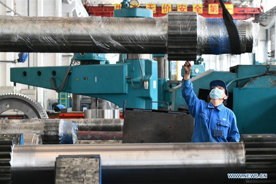 CHINA-JINAN-MANUFACTURING INDUSTRY-EPIDEMIC-PRODUCTION RESUMPTION (CN)