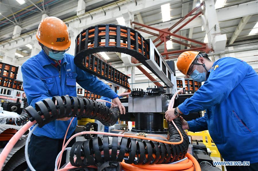 CHINA-JINAN-MANUFACTURING INDUSTRY-EPIDEMIC-PRODUCTION RESUMPTION (CN)