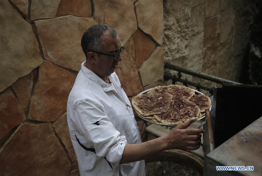 MIDEAST-NABLUS-COVID-19