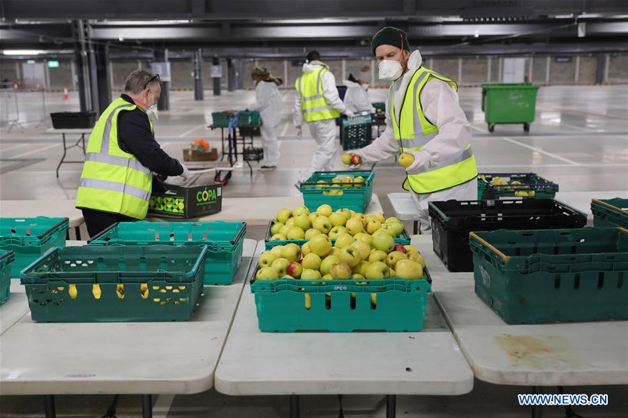 BRITAIN-LONDON-COVID-19-FOOD DISTRIBUTION