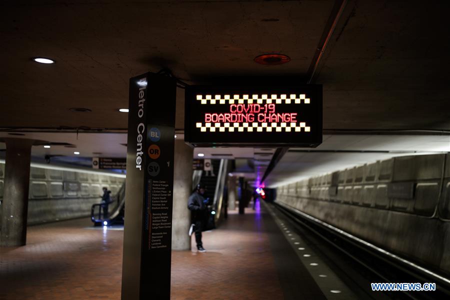 U.S.-WASHINGTON D.C.-COVID-19