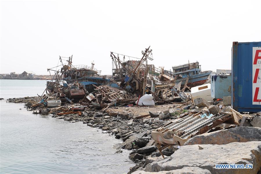 YEMEN-HAJJAH-WAR-DESTRUCTION-FISHING