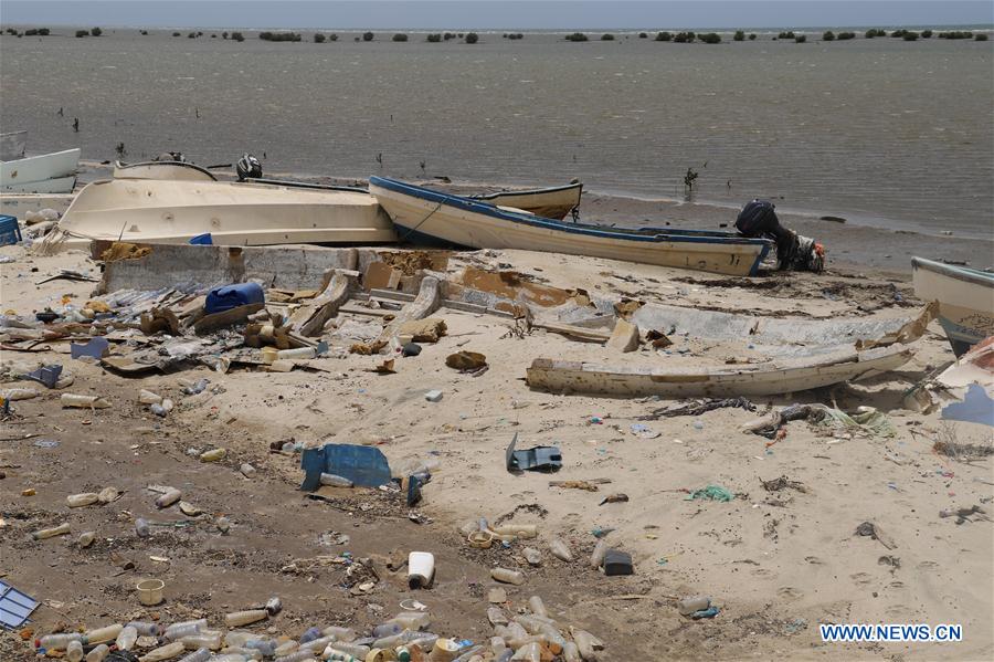 YEMEN-HAJJAH-WAR-DESTRUCTION-FISHING