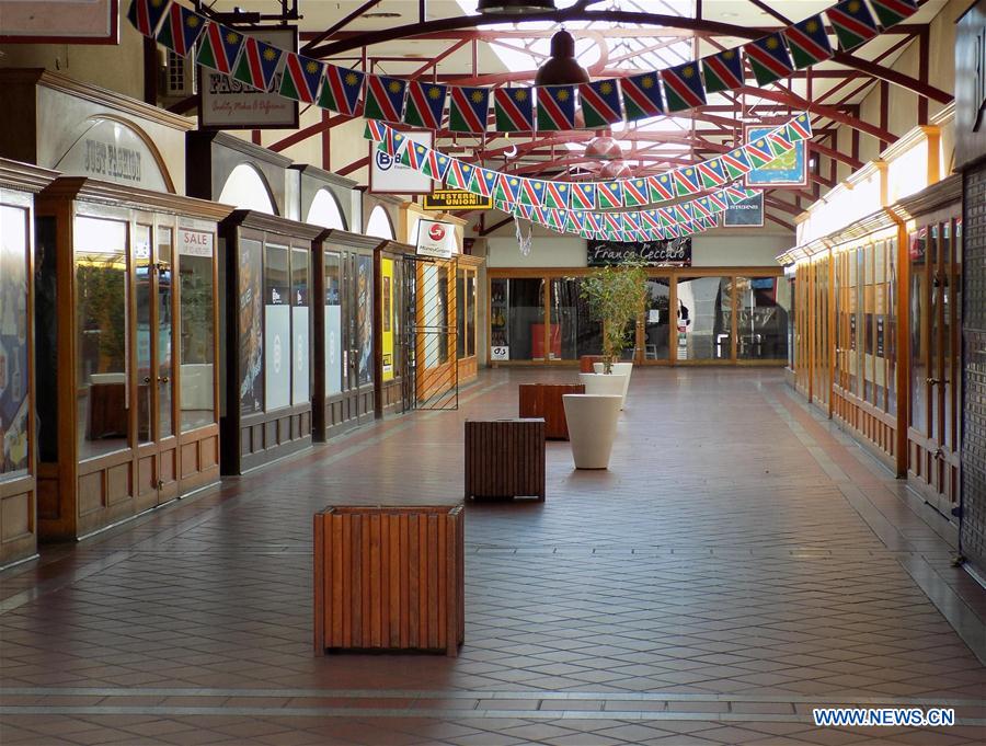 NAMIBIA-WINDHOEK-COVID-19-LOCKDOWN