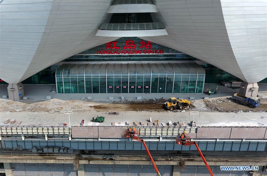 CHINA-QINGDAO-RAILWAY CONSTRUCTION-RESUMPTION (CN)