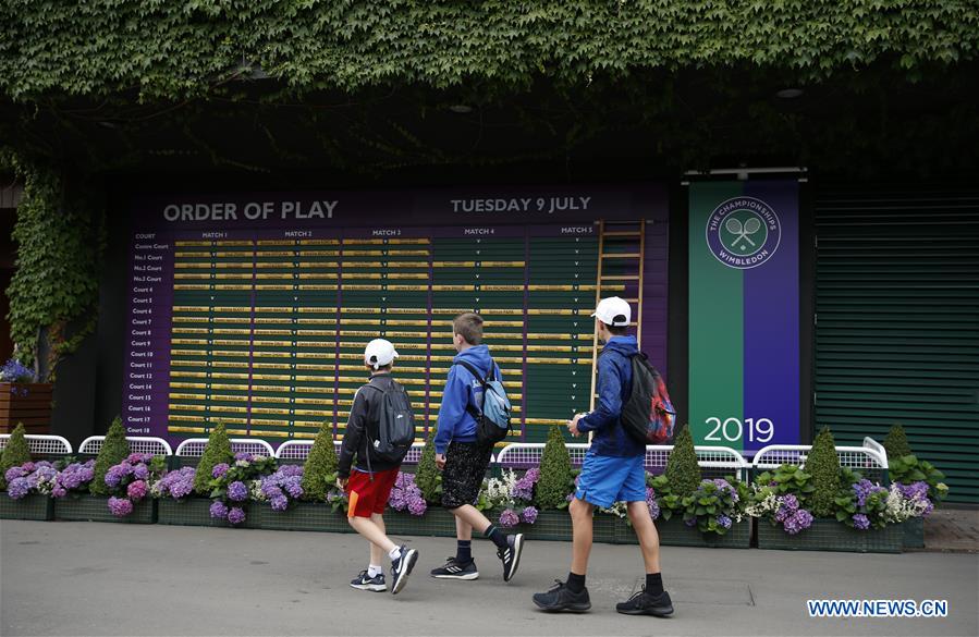 (SP)BRITAIN-LONDON-TENNIS-WIMBLEDON 2020-CANCELLATION