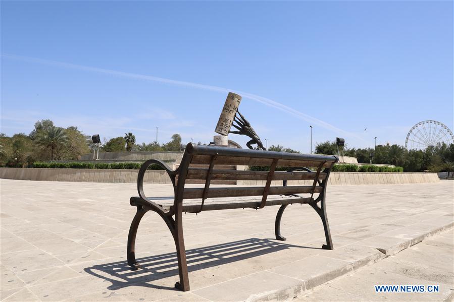 IRAQ-BAGHDAD-COVID-19-CURFEW