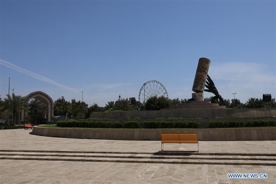 IRAQ-BAGHDAD-COVID-19-CURFEW