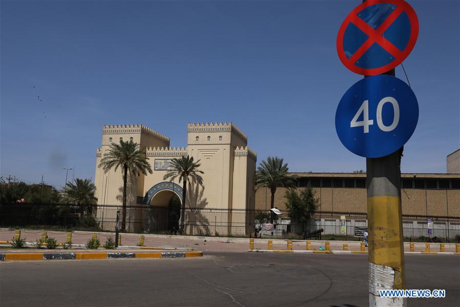 IRAQ-BAGHDAD-COVID-19-CURFEW