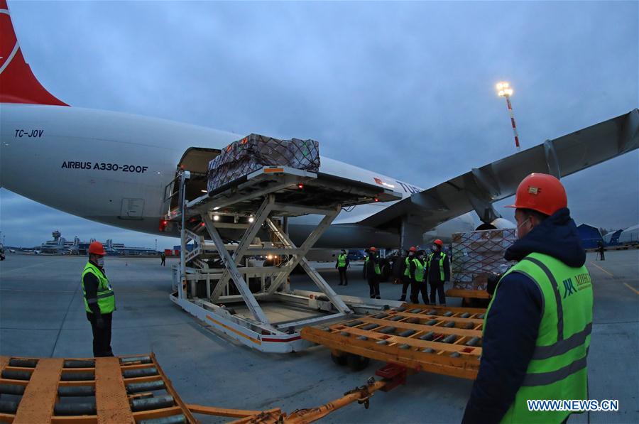 BELARUS-MINSK-COVID-19-CHINA-SUPPLIES