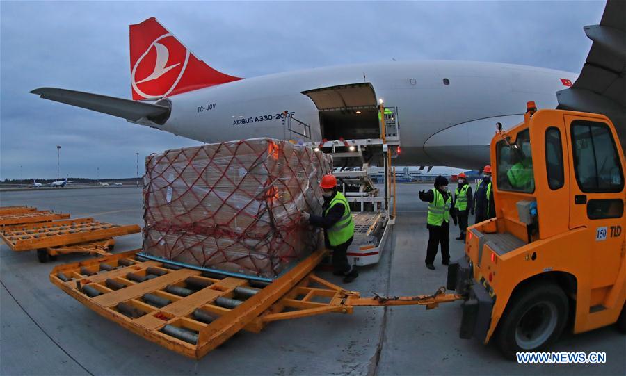 BELARUS-MINSK-COVID-19-CHINA-SUPPLIES