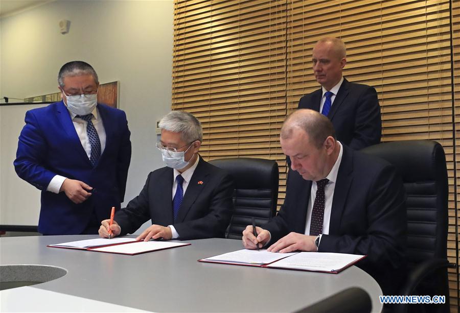 BELARUS-MINSK-COVID-19-CHINA-SUPPLIES