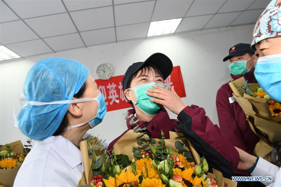 CHINA-SHAANXI-XI'AN-MEDICS-QUARANTINE-FINISH (CN)