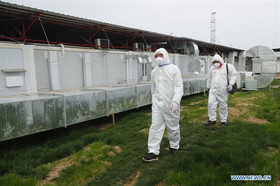 CHINA-HUBEI-WUHAN-HUOSHENSHAN HOSPITAL-LOGISTICS PERSONNEL (CN)