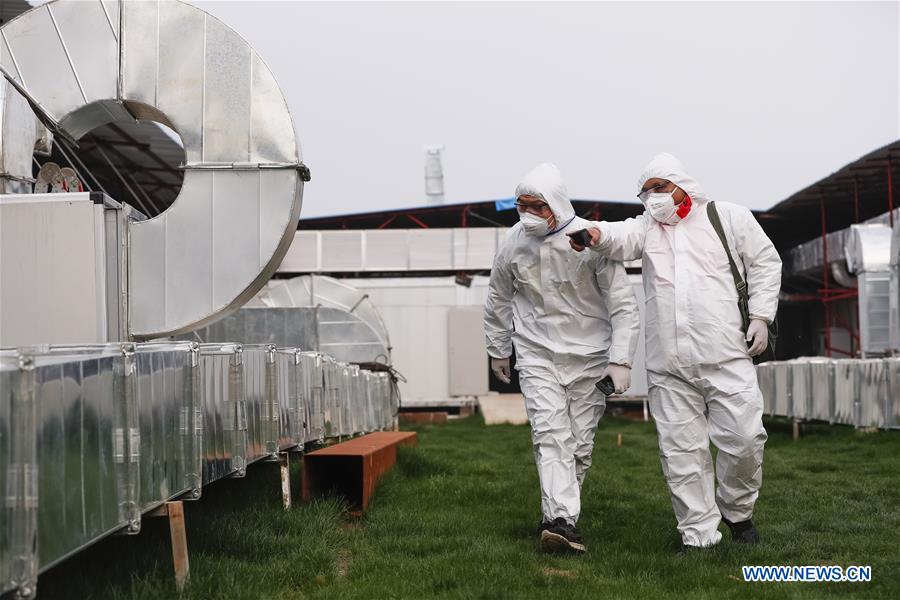 CHINA-HUBEI-WUHAN-HUOSHENSHAN HOSPITAL-LOGISTICS PERSONNEL (CN)