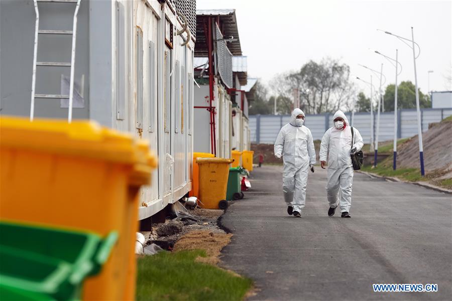 CHINA-HUBEI-WUHAN-HUOSHENSHAN HOSPITAL-LOGISTICS PERSONNEL (CN)