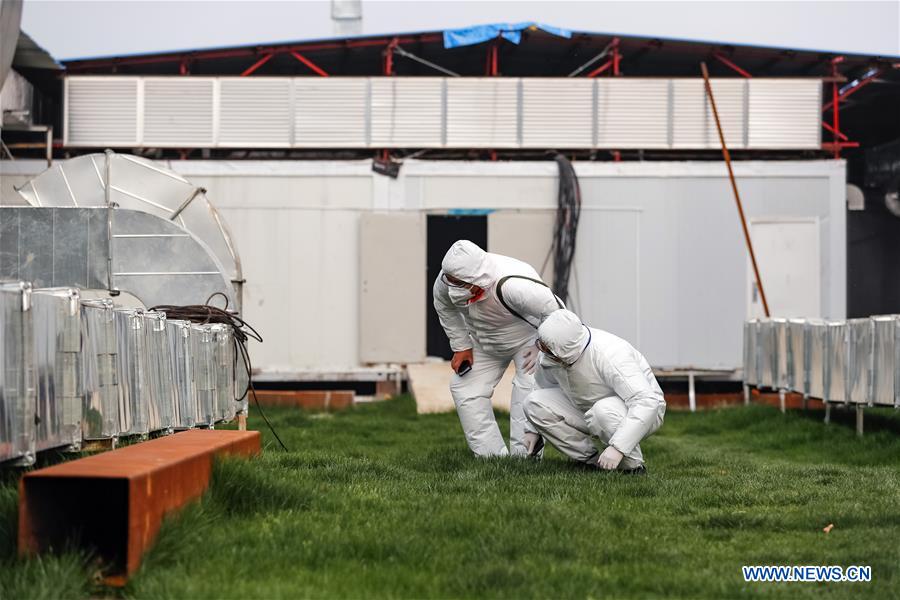 CHINA-HUBEI-WUHAN-HUOSHENSHAN HOSPITAL-LOGISTICS PERSONNEL (CN)