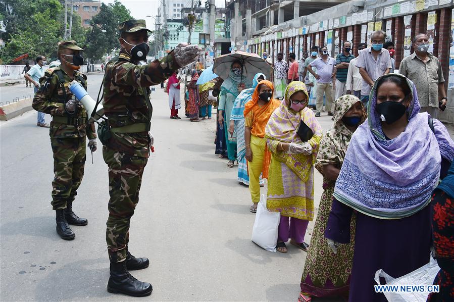 BANGLADESH-DHAKA-COVID-19-ARMY-DEPLOYMENT