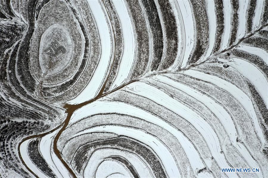 CHINA-NINGXIA-GUYUAN-SNOW SCENERY (CN)