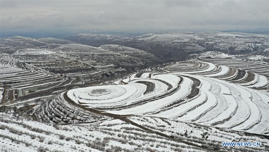 CHINA-NINGXIA-GUYUAN-SNOW SCENERY (CN)