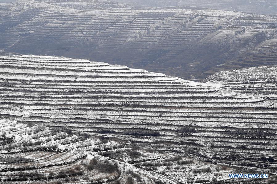 CHINA-NINGXIA-GUYUAN-SNOW SCENERY (CN)