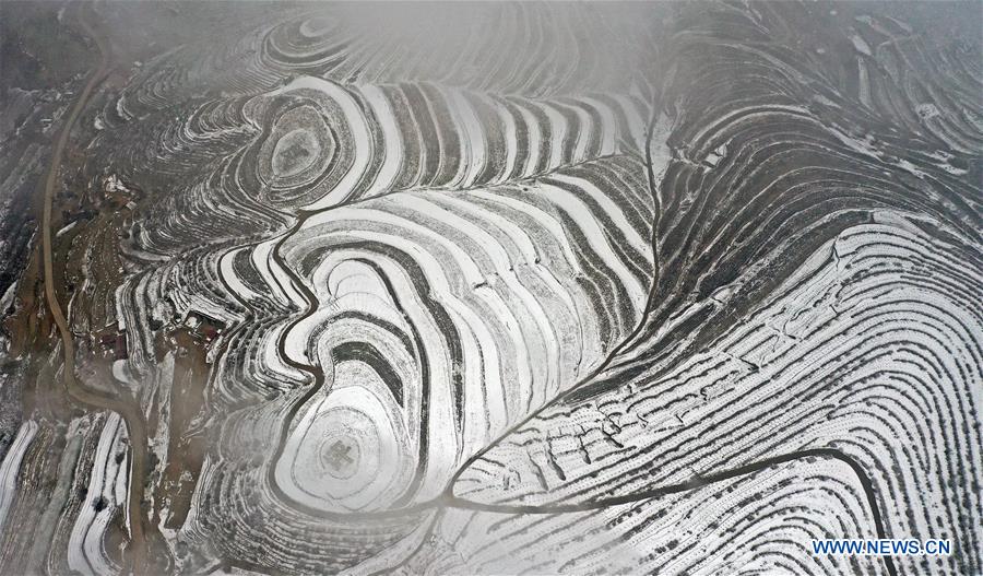 CHINA-NINGXIA-GUYUAN-SNOW SCENERY (CN)