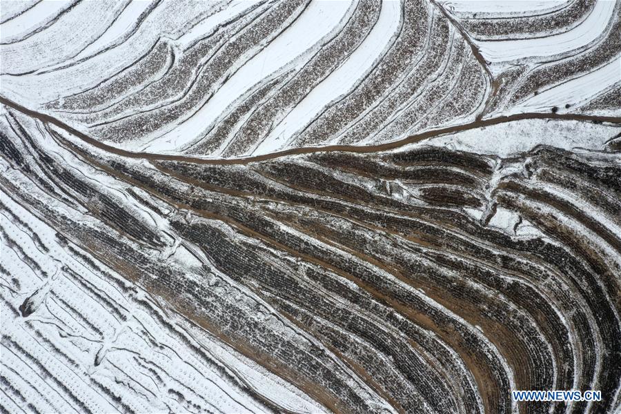 CHINA-NINGXIA-GUYUAN-SNOW SCENERY (CN)